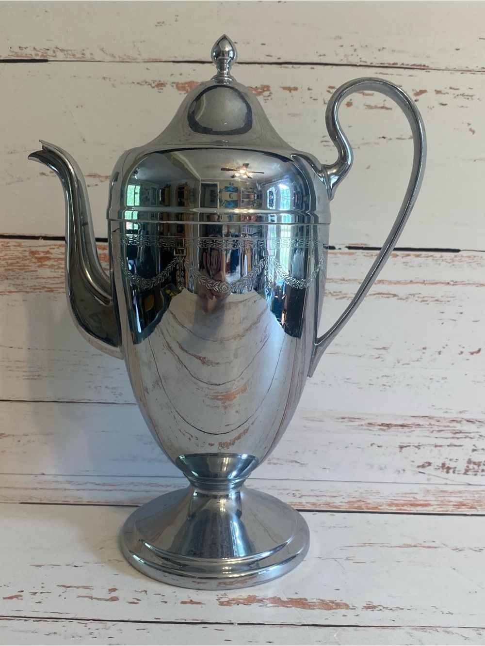 Farberware Silver Plated Coffee Pot